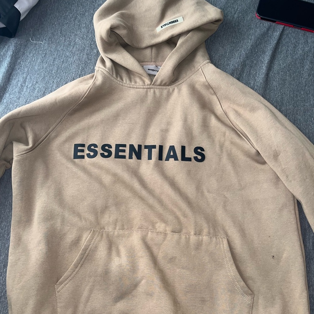 Brown Essentials hoodie